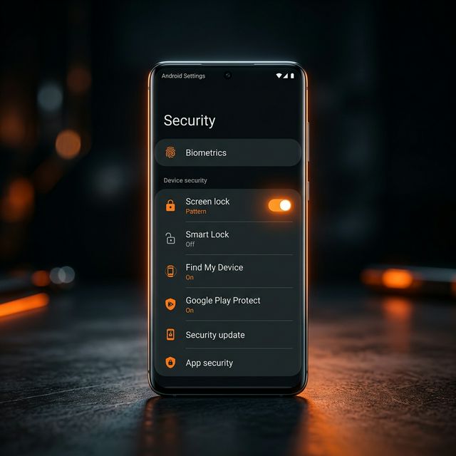 Android settings showing unknown sources toggle for APK installation