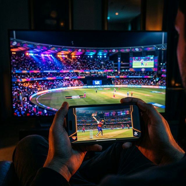 Watch IPL 2026 live free on phone with stadium atmosphere